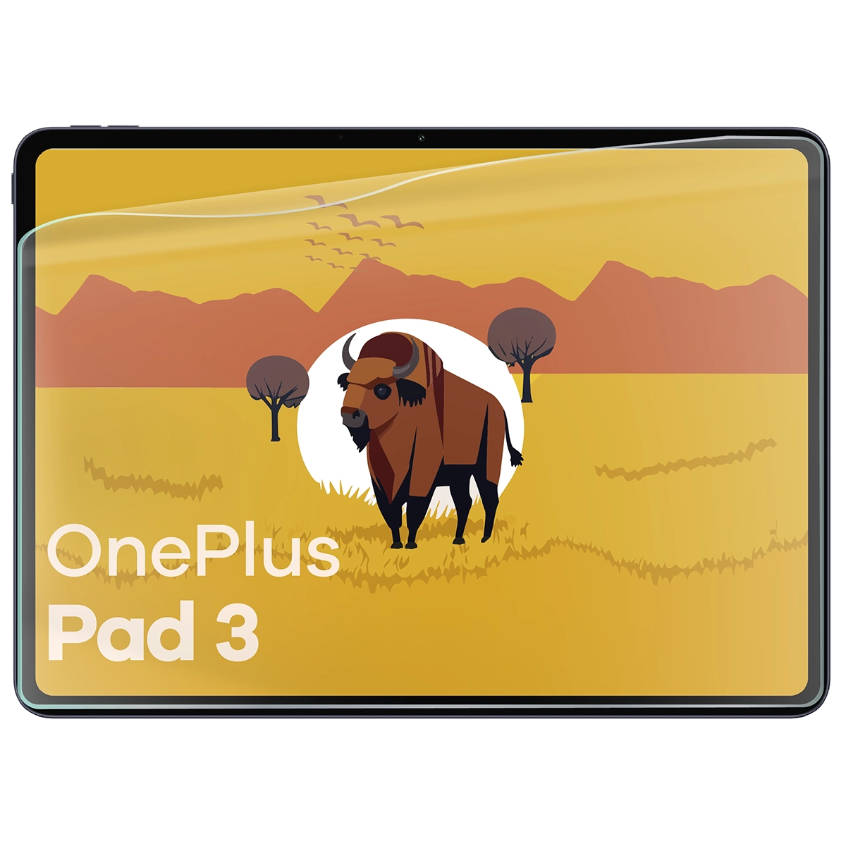 Folia hydrożelowa Bizon Film Tab Papirus Duo do OnePlus Pad 3 / 2 Pro / OPPO Pad 4 Pro na tablecie
